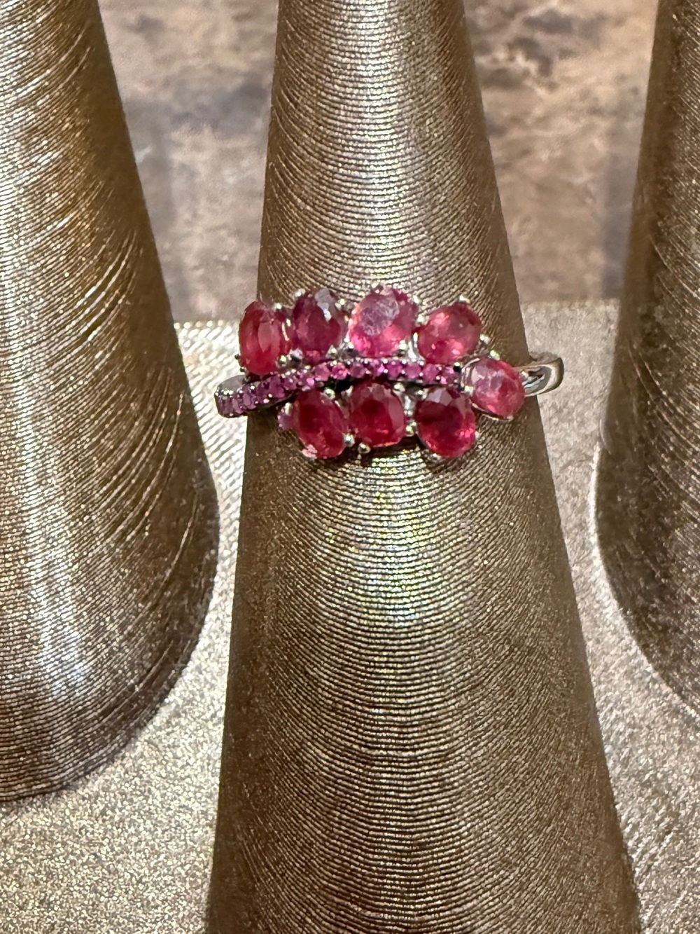New 925 Sterling Silver Ruby ring size 9 - Picture 16 of 16